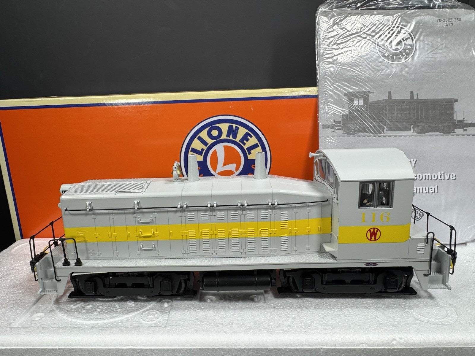 Lionel LEGACY 6-83387 New York Ontario & Western NW2 diesel engine #116 LNIB6