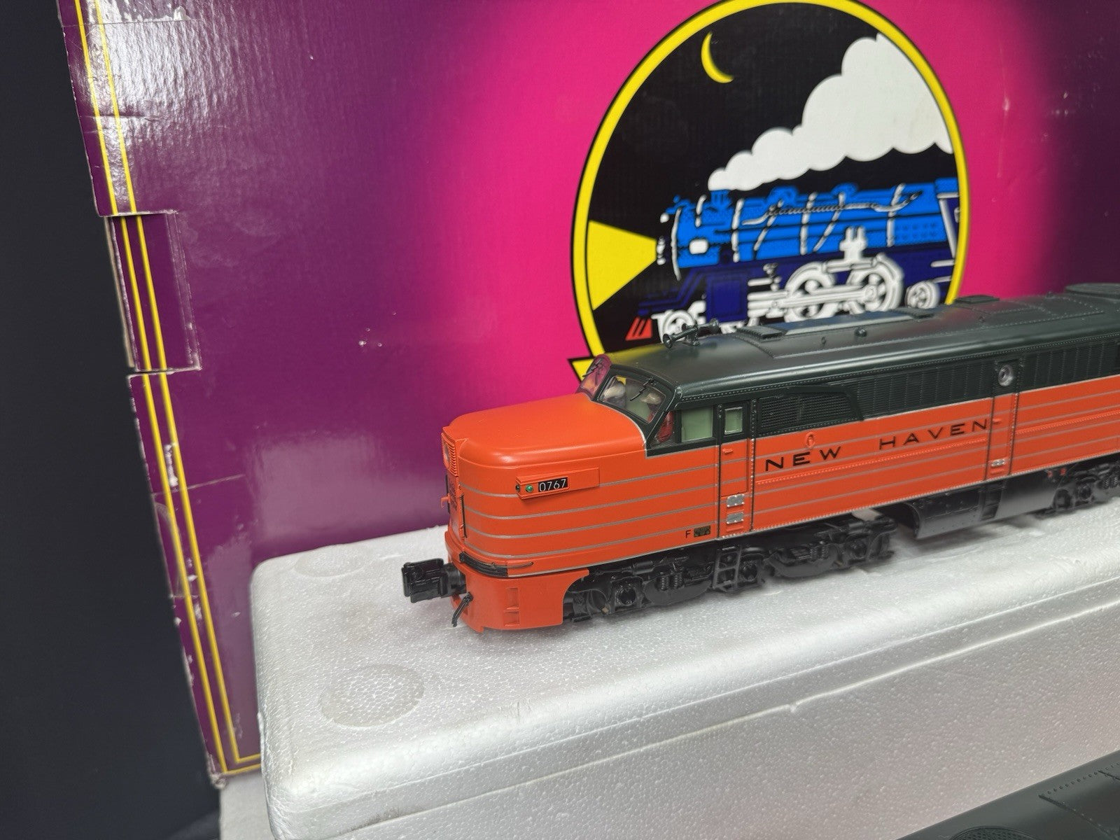 MTH 20-2635-1 New Haven NH Alco PA diesel engine ABA set #0767 PS2 BCR EX1
