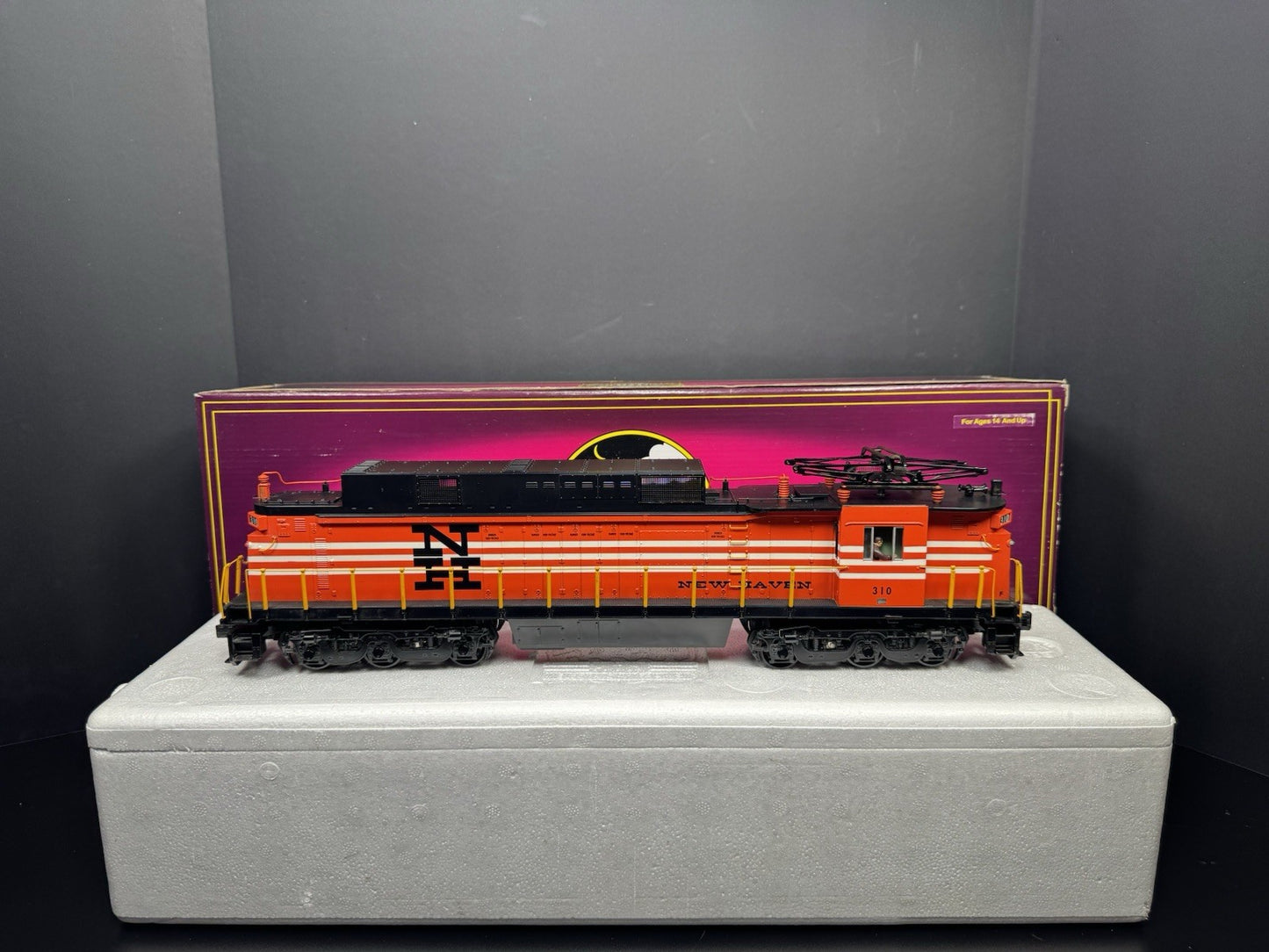 MTH 20-5601-1 New Haven NH E33 electric engine #310 PS2 BCR LNIB5