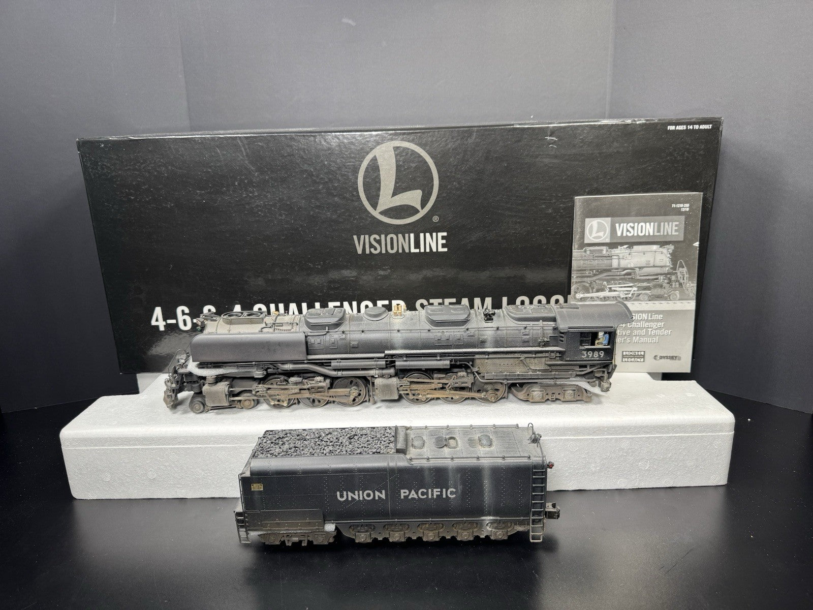 Lionel VISIONLINE 6-11220 Union Pacific 4-6-6-4 Challenger steam engine #3989 LN0