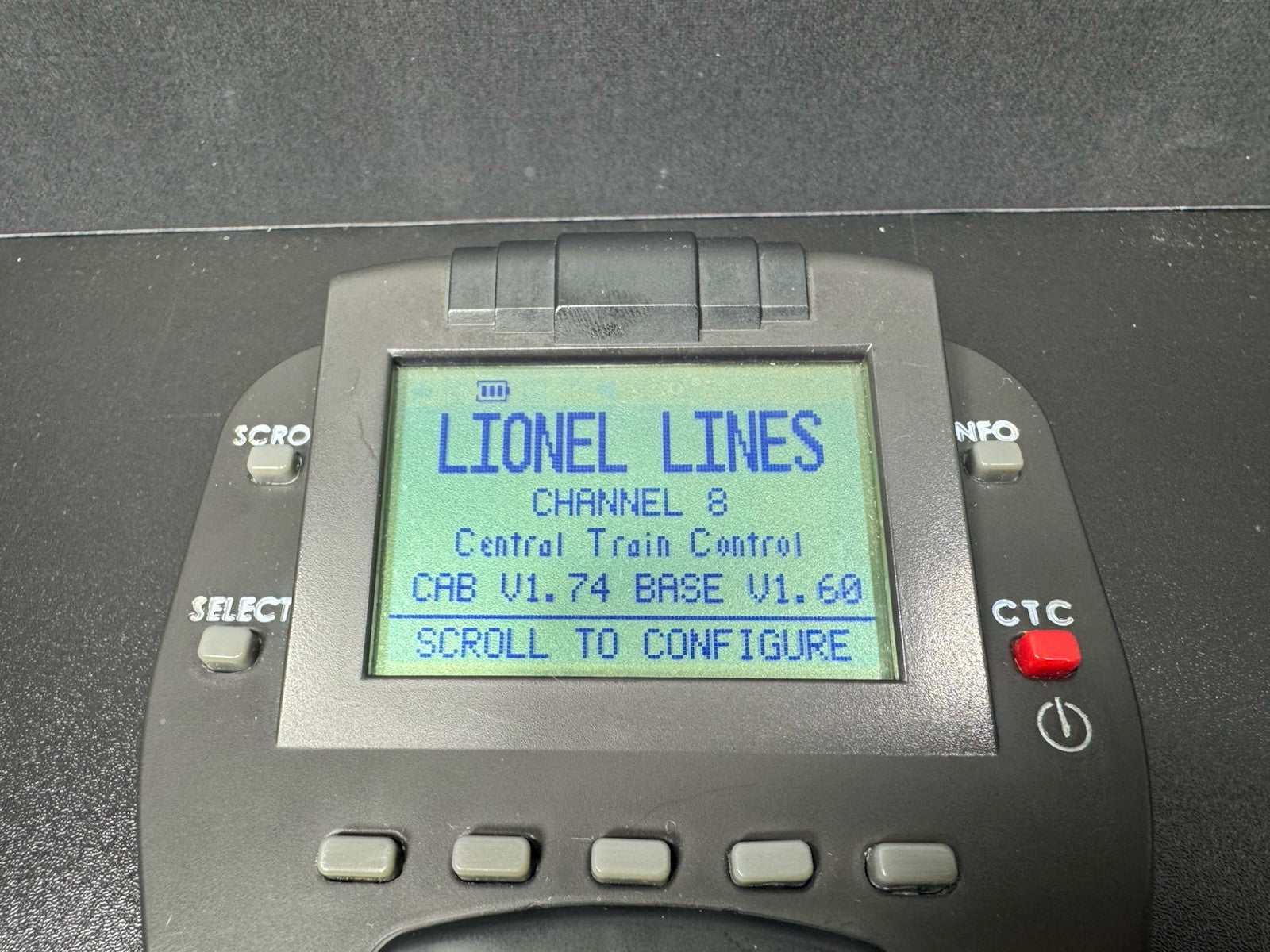 Lionel LEGACY 6-14295 #990 CAB-2 remote controller | upgraded software | LN cond1