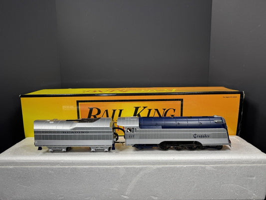 MTH RailKing 30-1389-1 Reading 4-6-2 Crusader steam engine #117 PS2 LNIB0