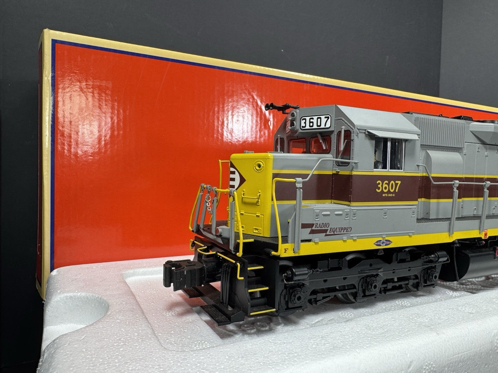 Lionel LEGACY 6-83368 Erie Lackawanna SD45 diesel engine #3607 EX6