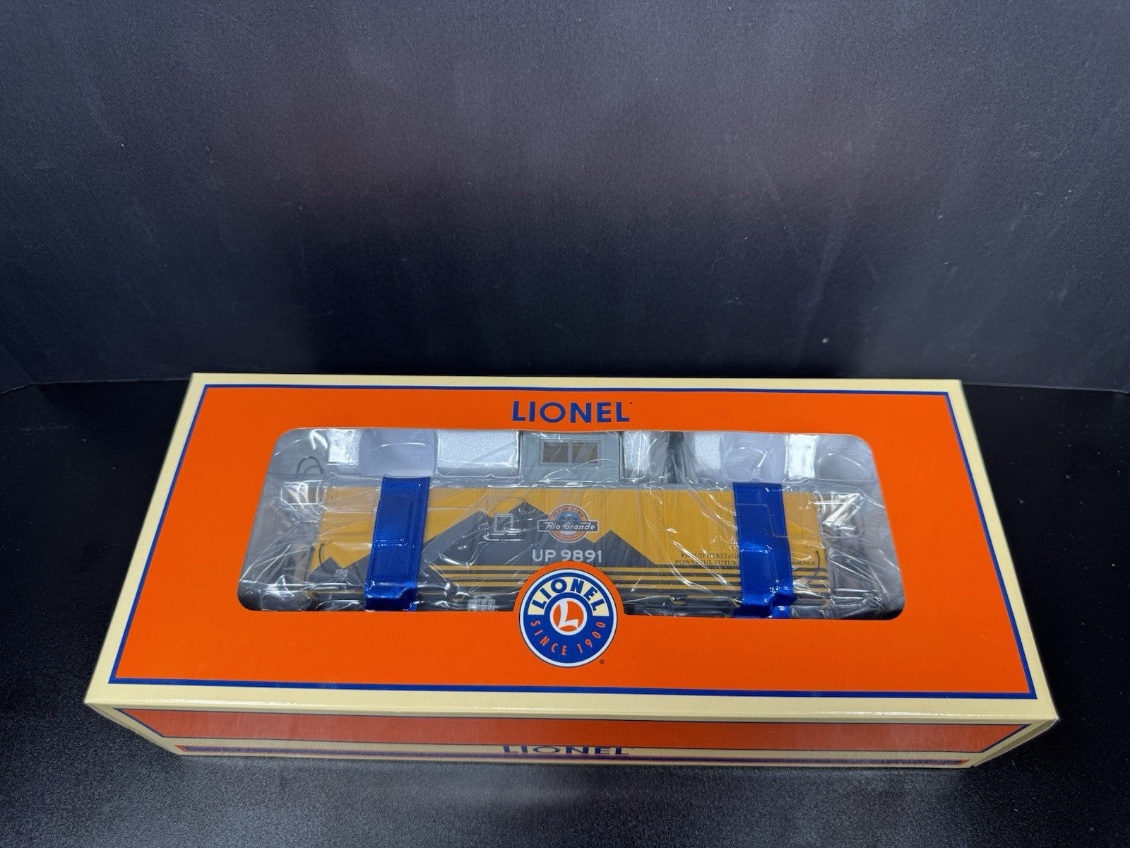 Lionel 6-27624 UP heritage Denver & Grande D&RGW CA-4 smoking caboose #9891 NIB3