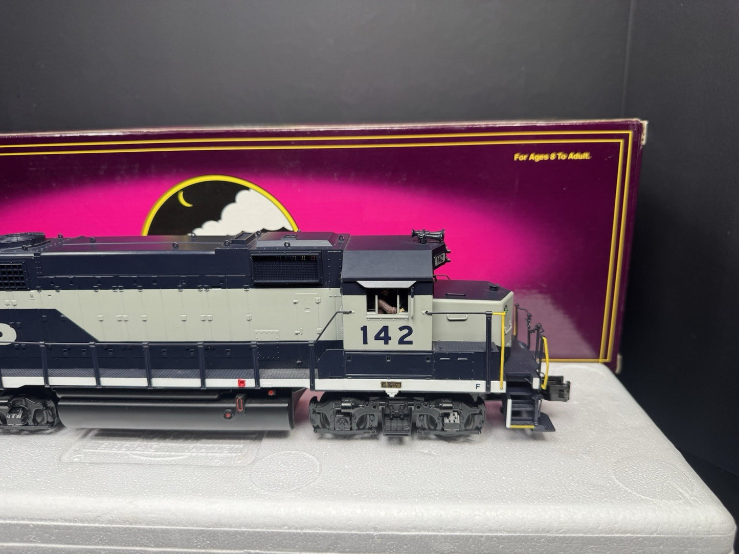 MTH 20-2425-3 Richmond RF&P GP-40 nonpowered diesel engine #142 LNIB8