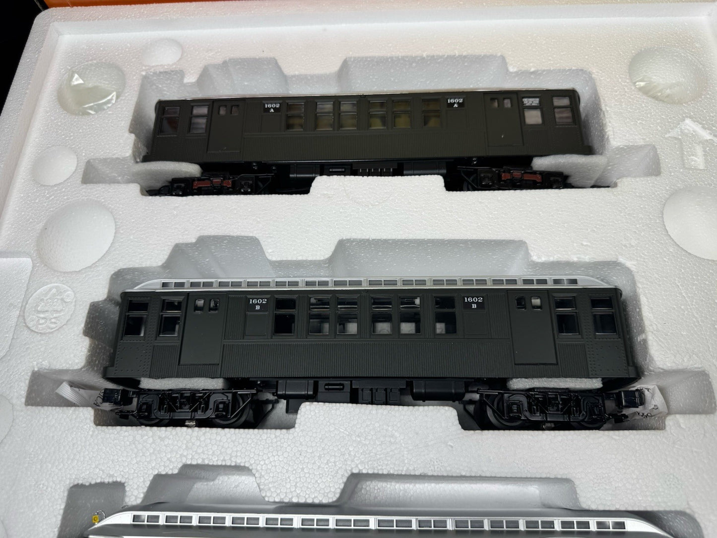MTH 30-2759-1 New York Transit NYT Q-type subway 3-car set set PS2 BCR LNIB2