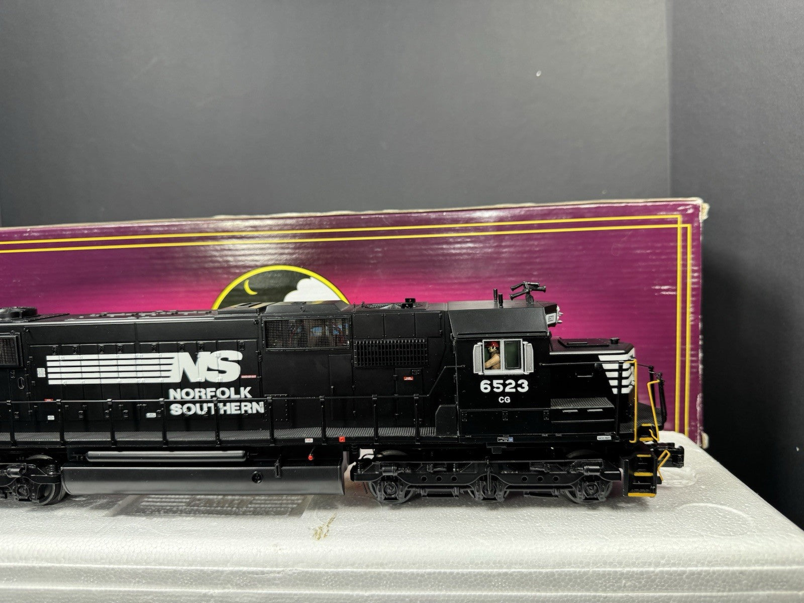 MTH 20-20181-1 Norfolk Southern NS SD50 diesel engine #6523 PS3 LNIB8