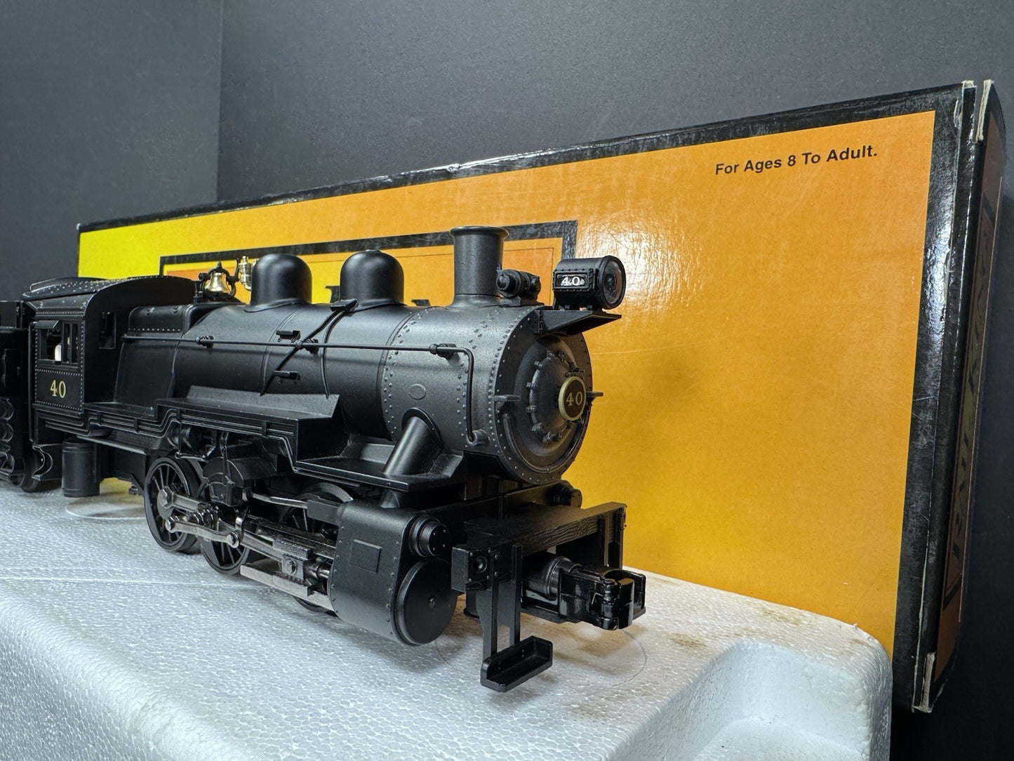 MTH RailKing 30-1346-1 Baltimore & Ohio B&O B-6 steam engine #40 PS2 BCR LNIB1