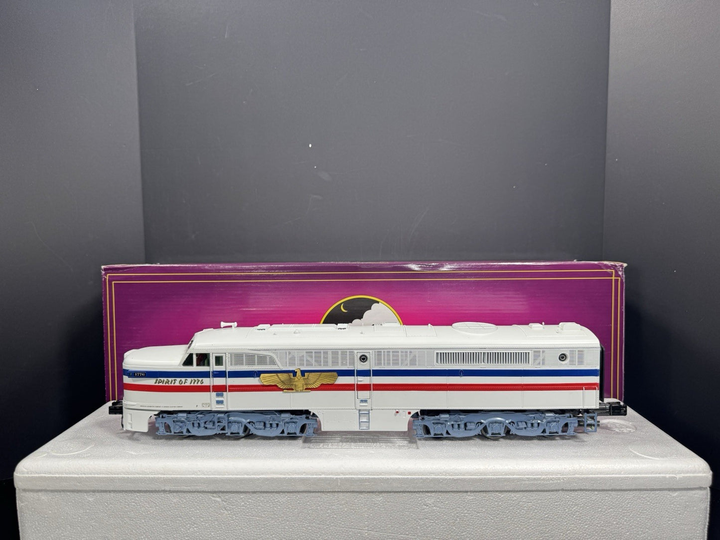 MTH 20-2967-1E American Freedom Alco PA diesel engine #1776 PS2 BCR LNIB0