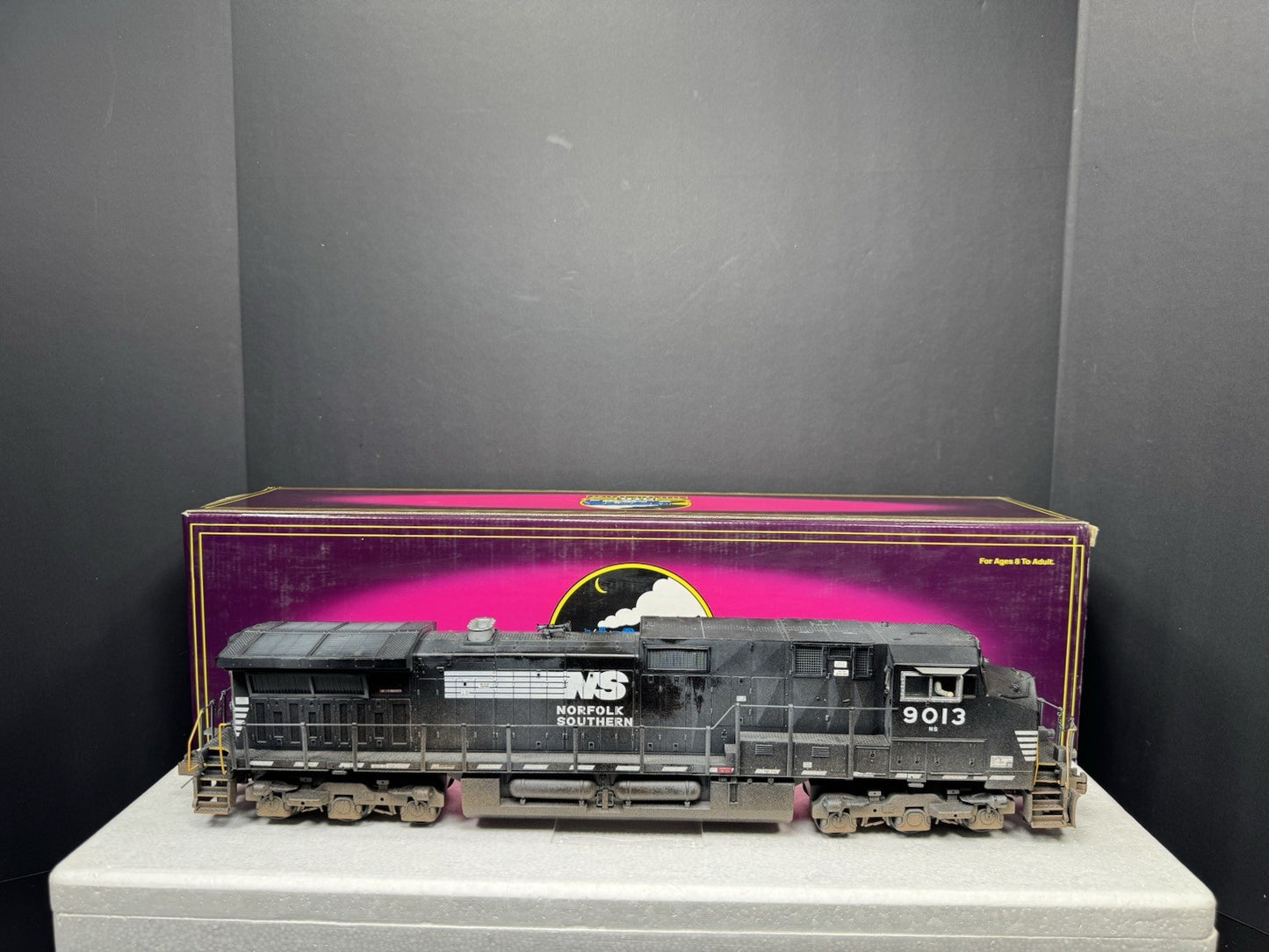 MTH 20-2267-1 Norfolk Southern NS Dash-9 diesel engine #9013 PS2 BCR EX0