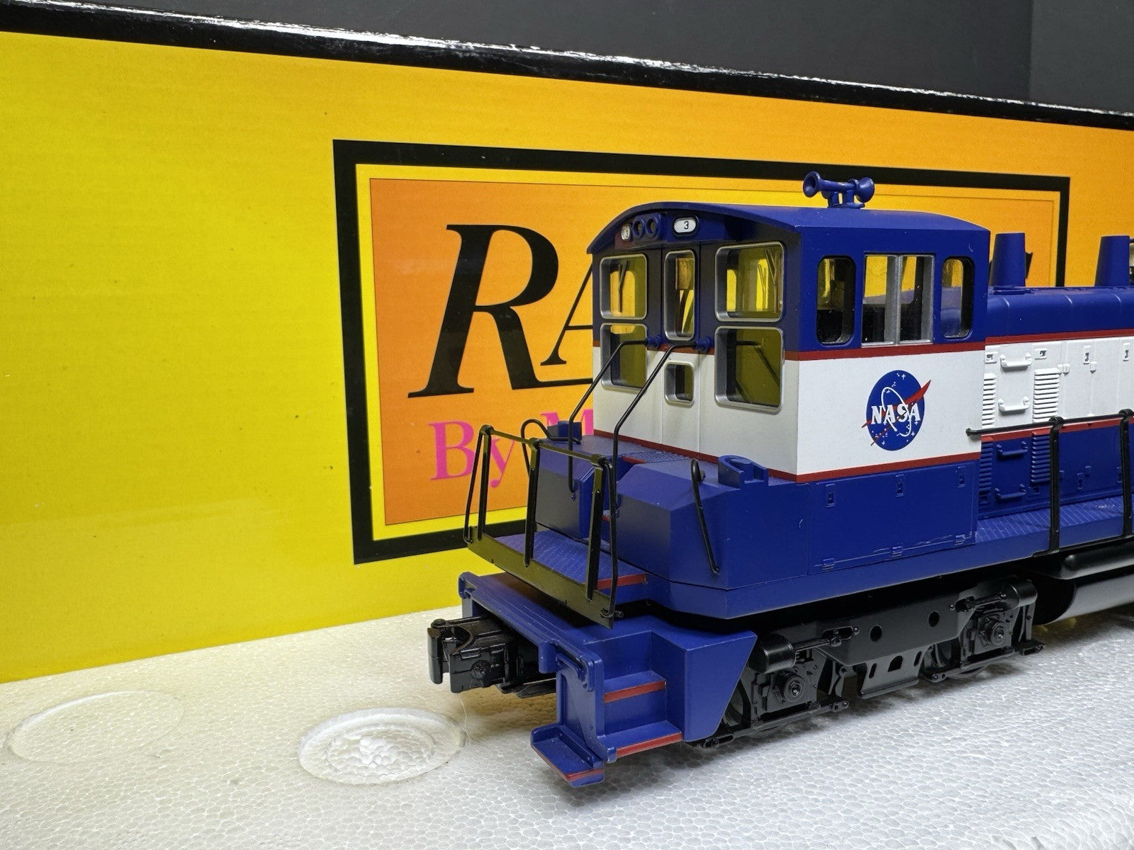 MTH RailKing 30-20071-1 NASA SW1500 diesel switcher engine #3 PS3 LNIB HTF5