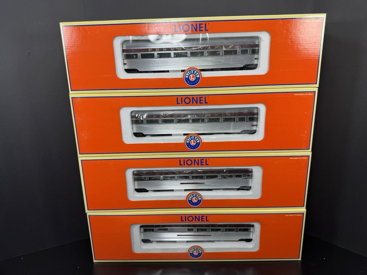 Lionel 6-25450 PRR Congressional 18" aluminum passenger 4-car set LNIB11