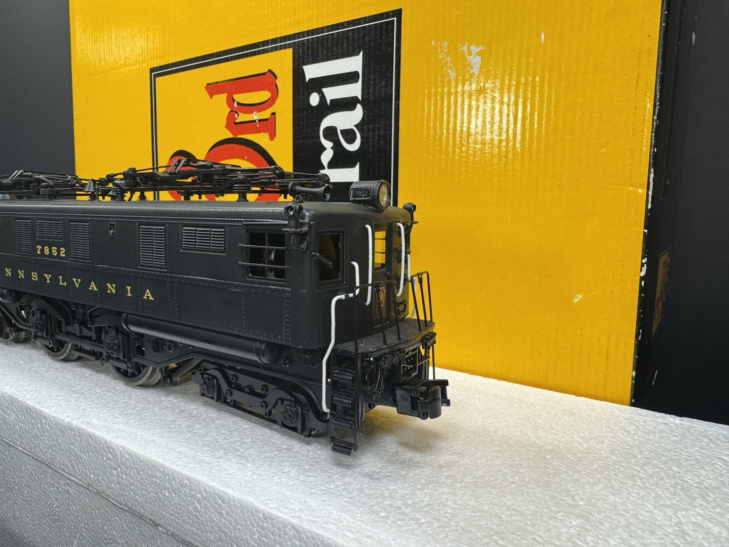 Sunset 3rd Rail brass TMCC Pennsylvania PRR O1a electric engine #7852 #7853 EX3
