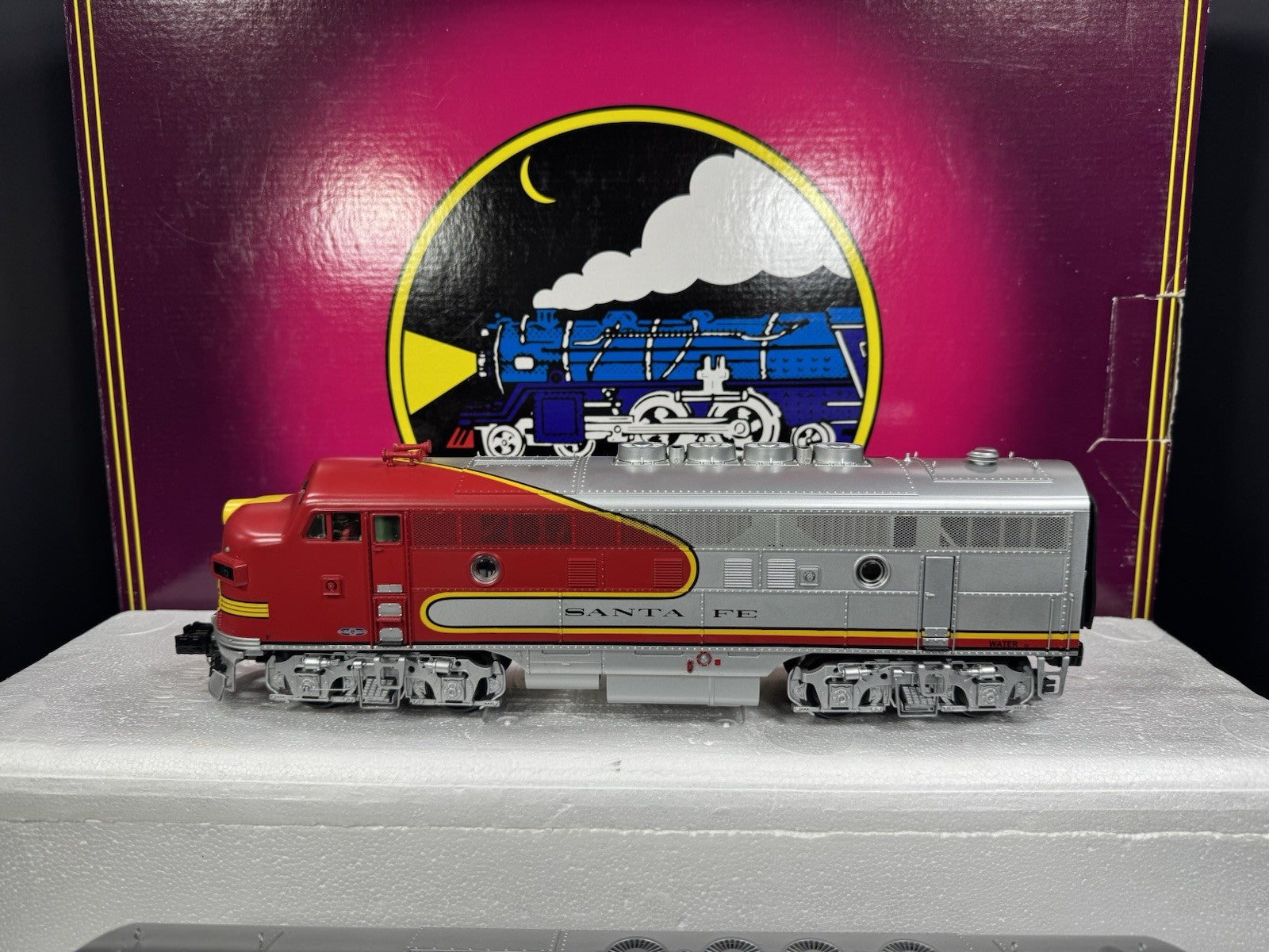 MTH 20-2676-1E Santa Fe Warbonnet F-3 diesel engine ABA set PS2 BCR EX2