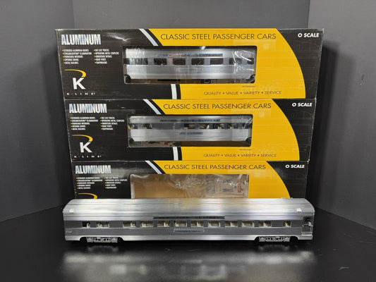 K-Line K-4670C New York Central NYC 21" aluminum passenger 3-car set LNIB0