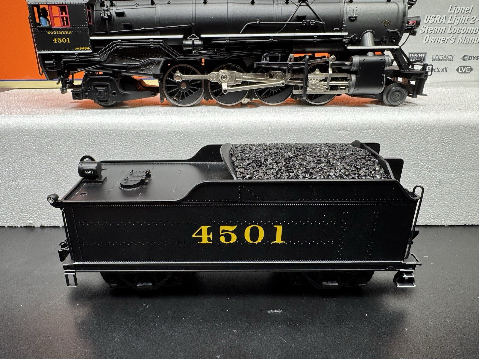 Lionel LEGACY 2131370 Southern USRA Light Mikado 2-8-2 steam engine #4501 LNIB9