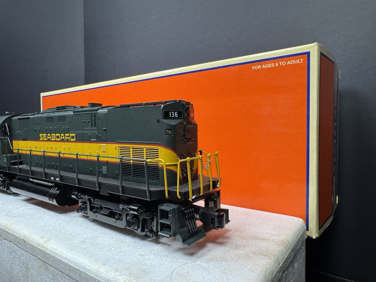 Lionel 6-28219 TMCC Seaboard Alco C-420 diesel engine #136 LNIB4