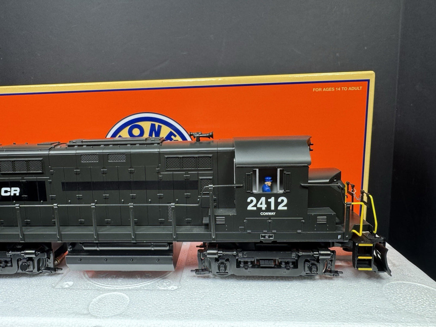 Lionel LEGACY 2233341 Conrail CR RS-27 diesel engine #2412 LNIB8