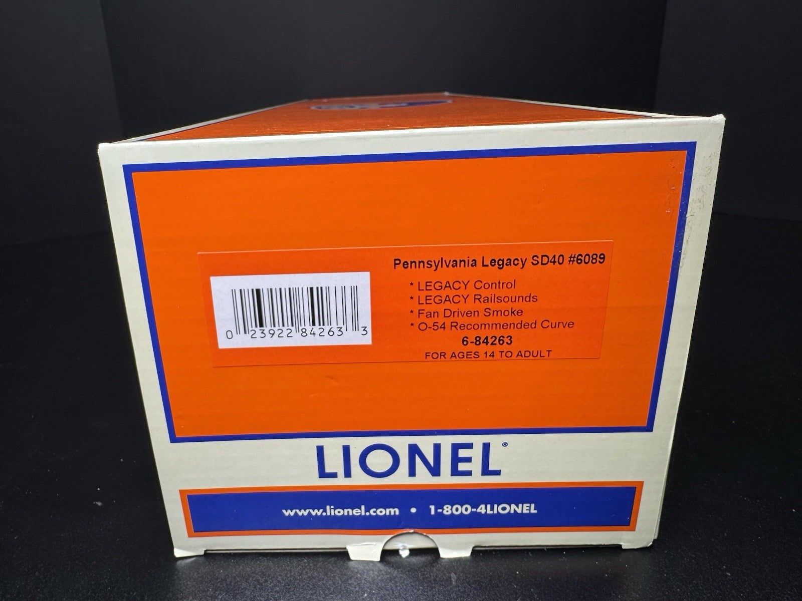 Lionel LEGACY 6-84263 Pennsylvania PRR SD40 diesel engine #6089 LNIB15