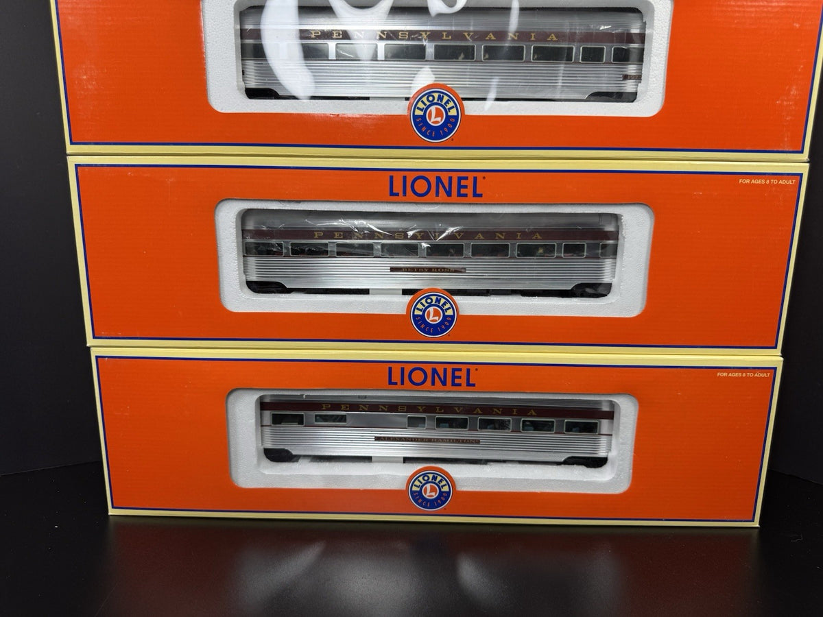 Lionel 6-25450 PRR Congressional 18" aluminum passenger 4-car set LNIB13