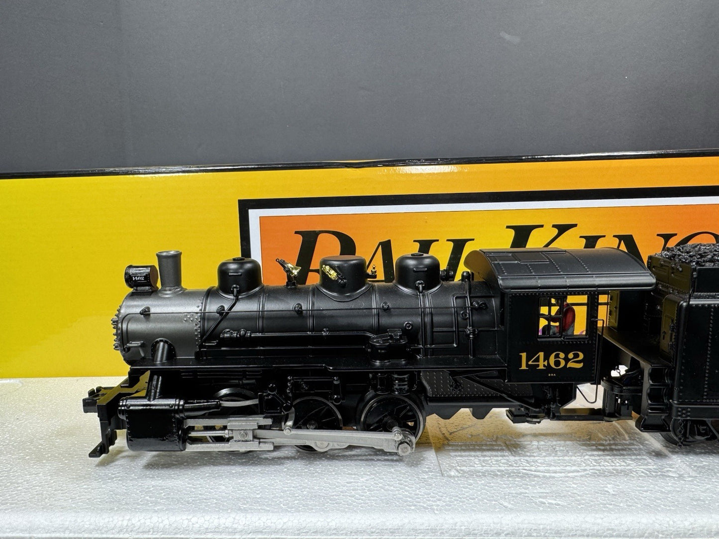 MTH RailKing 30-1846-1 Reading 0-6-0 steam switcher engine #1462 PS3 LNIB2