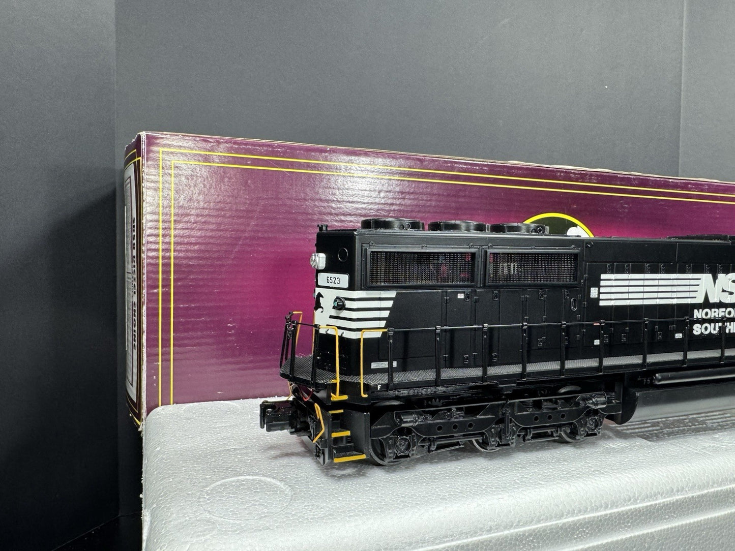 MTH 20-20181-1 Norfolk Southern NS SD50 diesel engine #6523 PS3 LNIB6