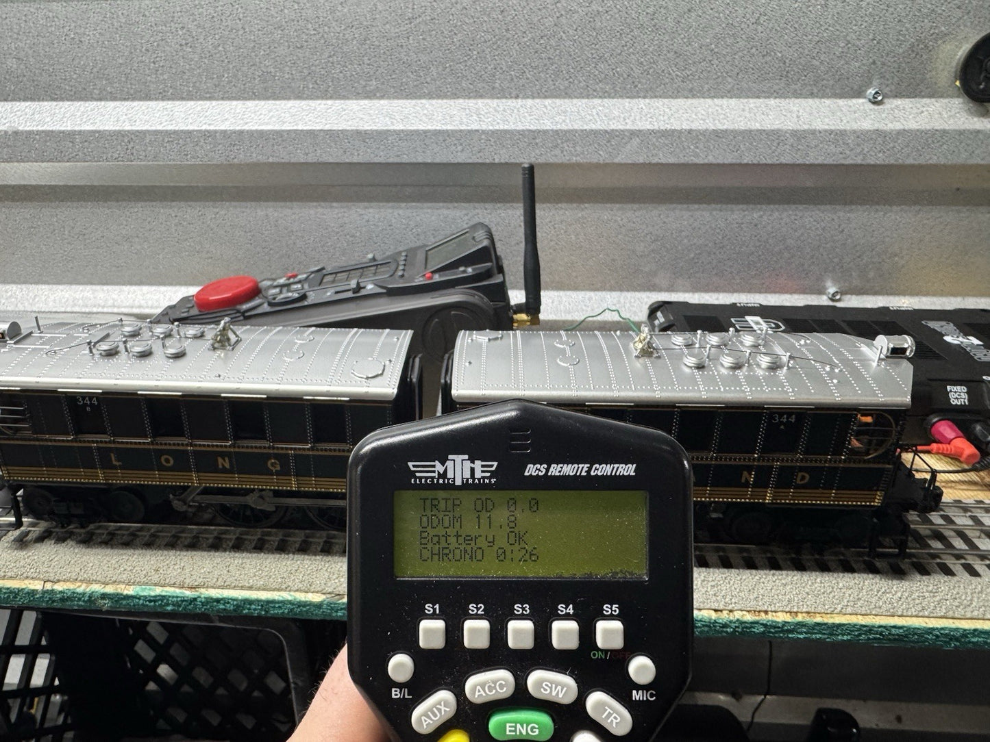 MTH 20-5534-1E Long Island DD-1 electric engine #344 PS2 BCR LNIB13