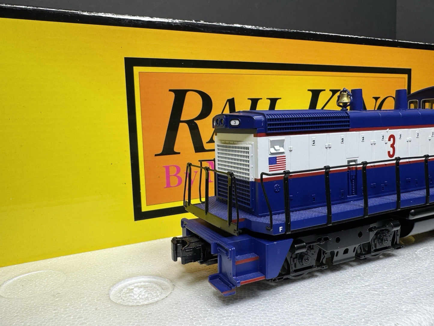 MTH RailKing 30-20071-1 NASA SW1500 diesel switcher engine #3 PS3 LNIB HTF1