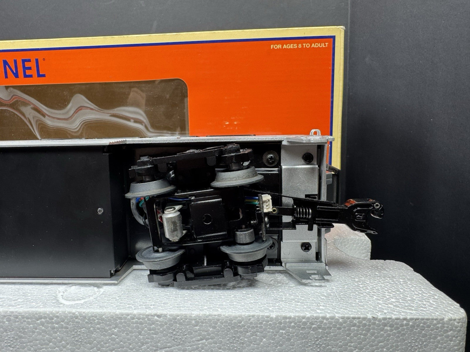 Lionel 6-15396 Amtrak Superliner 18" aluminum StationSounds diner car LNIB12