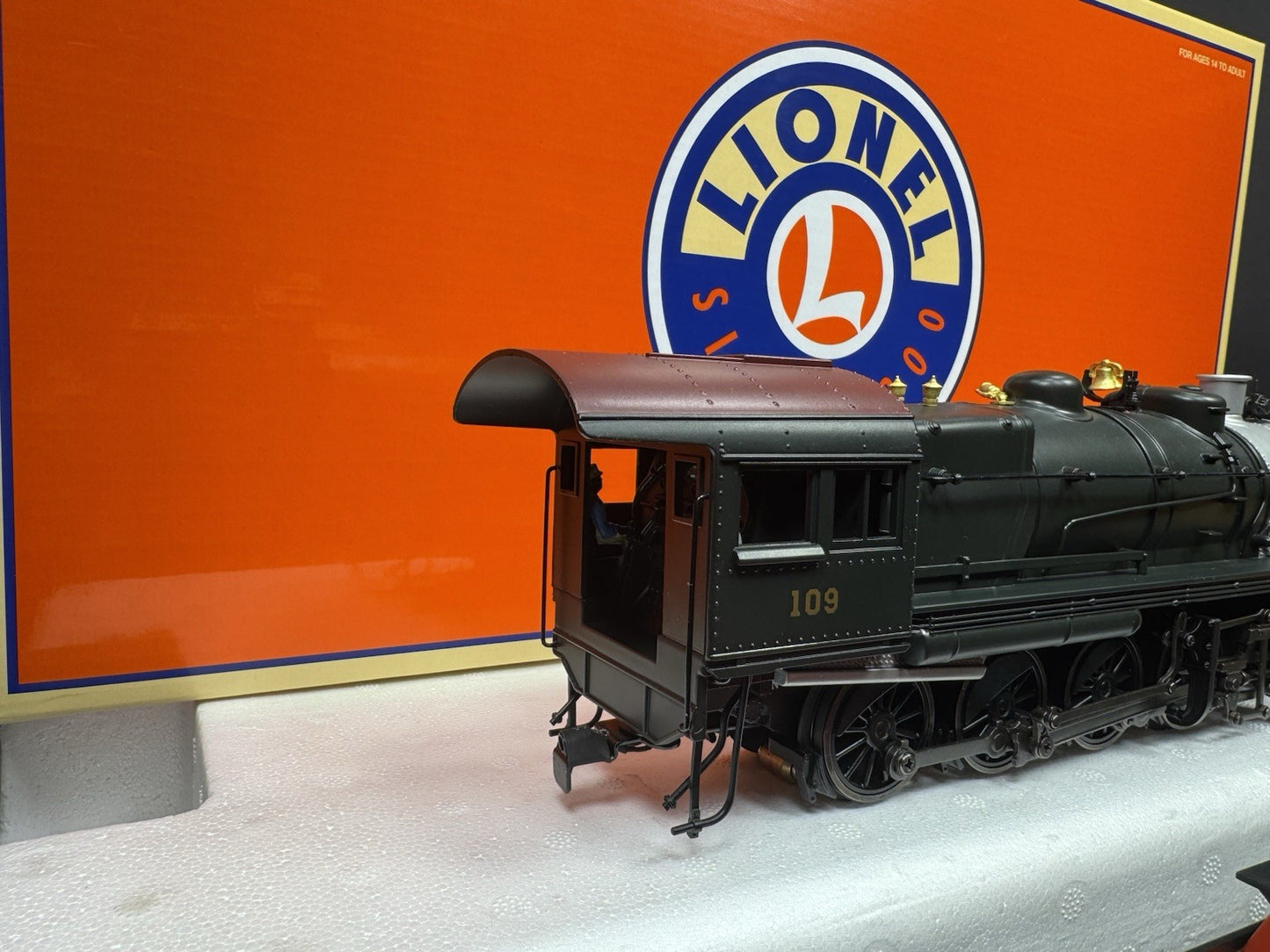 Lionel LEGACY 6-84950 Long Island H-10 steam engine #109 LNIB6