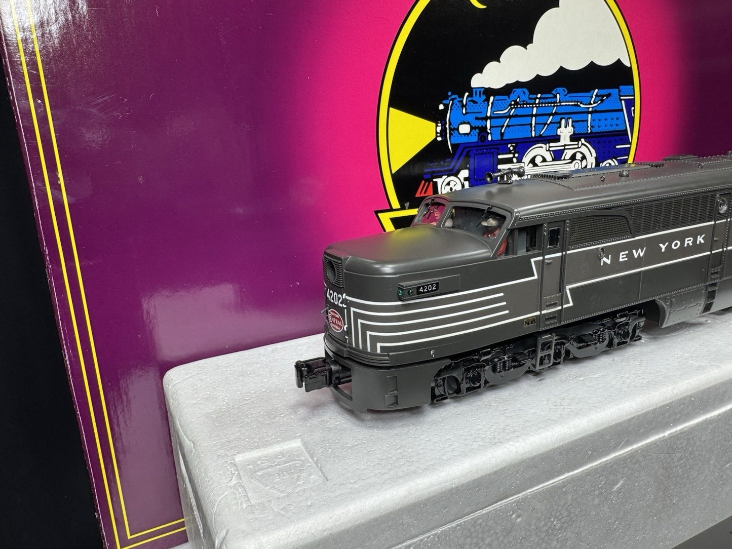 MTH 20-2476-1 New York Central NYC Alco PA diesel engine ABA set PS2 BCR EX1