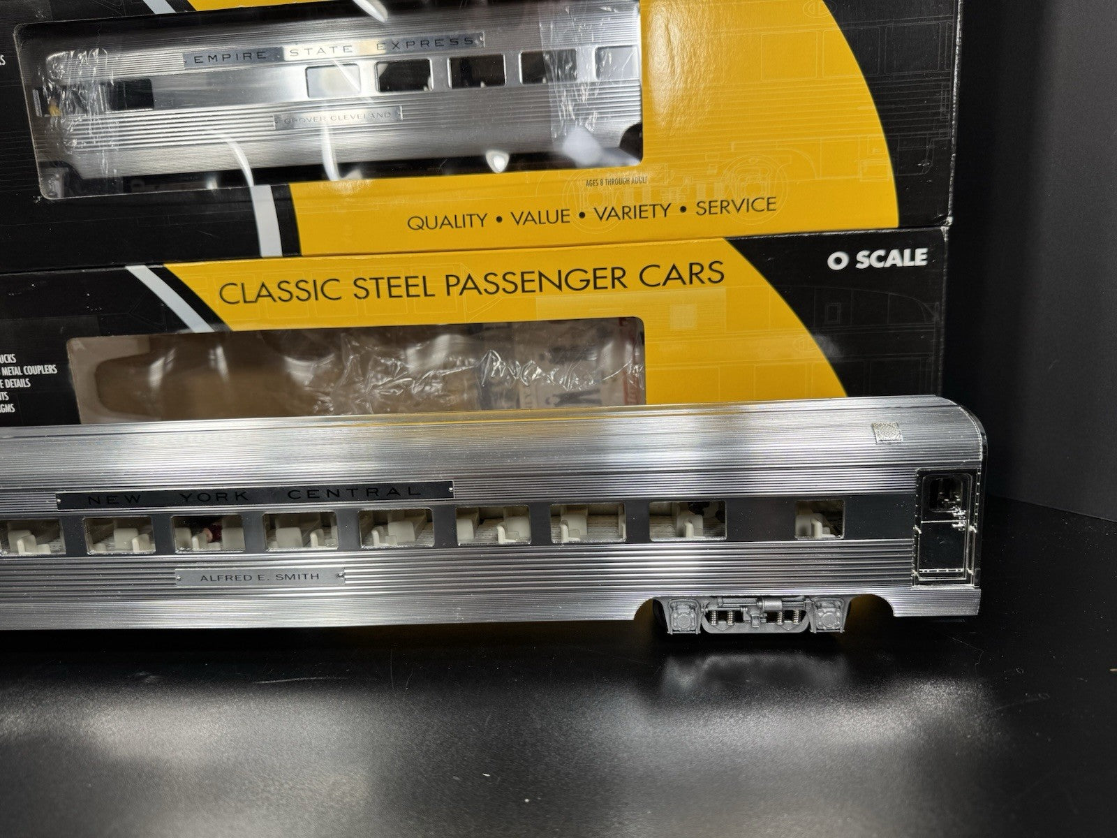 K-Line K-4670C New York Central NYC 21" aluminum passenger 3-car set LNIB3
