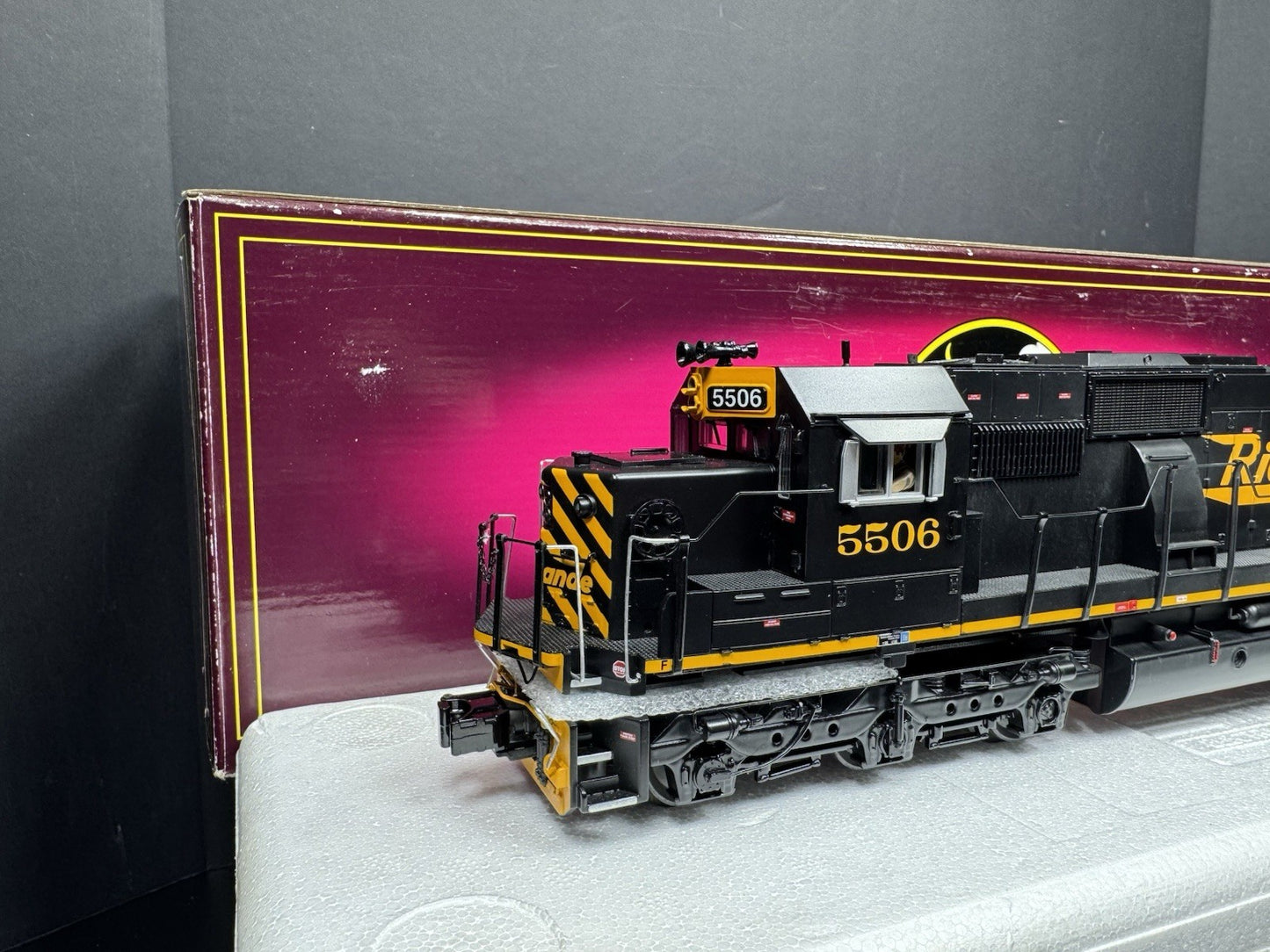 MTH 20-2579-1 Denver & Rio Grande SD50 diesel engine #5506 PS2 BCR LNIB1