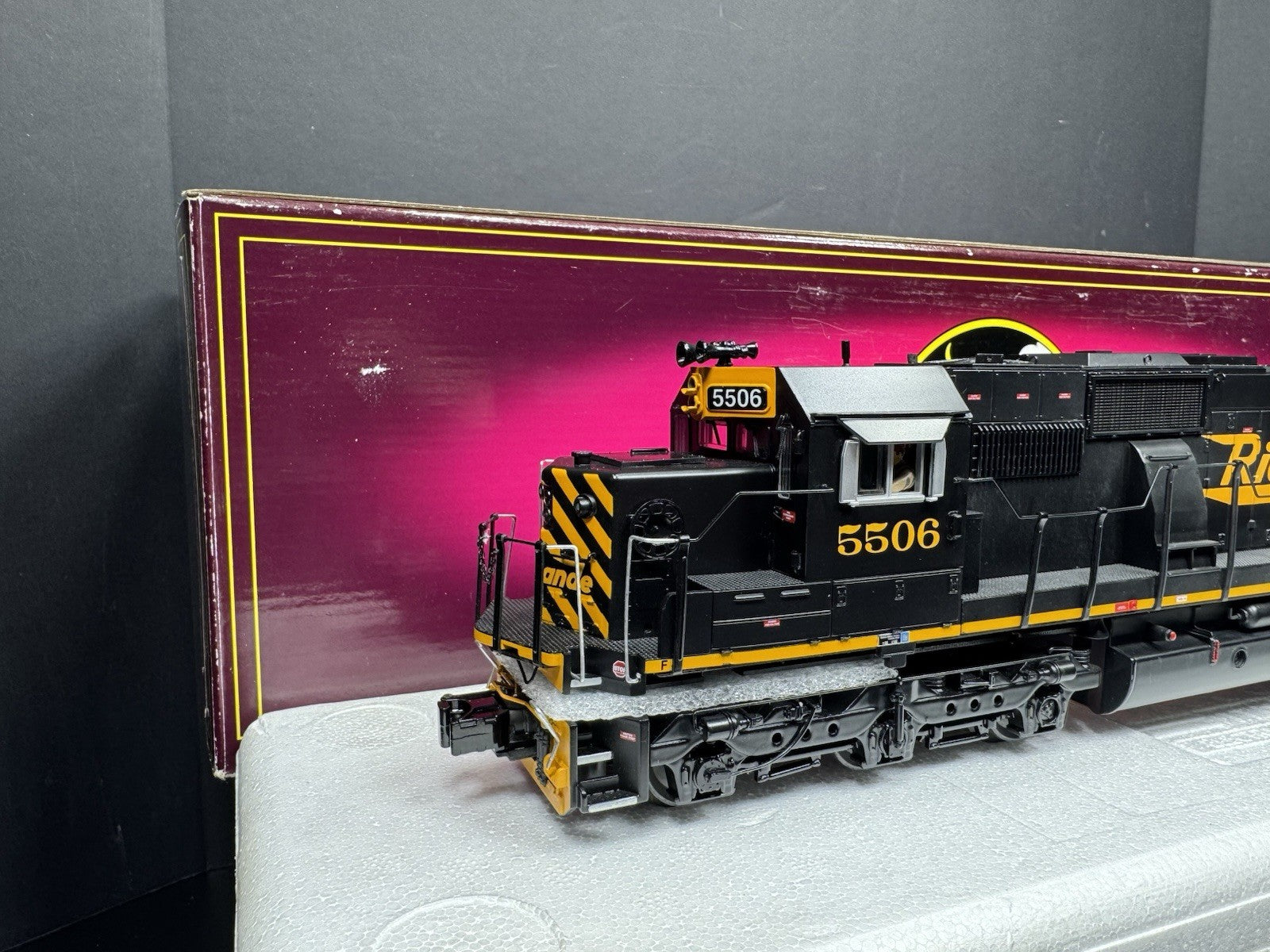 MTH 20-2579-1 Denver & Rio Grande SD50 diesel engine #5506 PS2 BCR LNIB1
