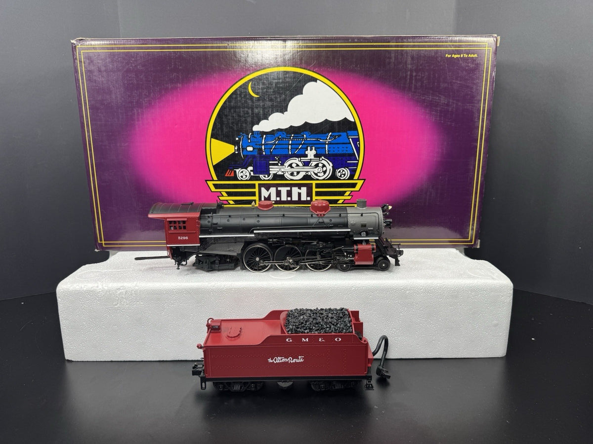 MTH 20-3087-1 GM&O 4-6-2 USRA Heavy Pacific steam engine #5296 PS2 BCR LNIB5