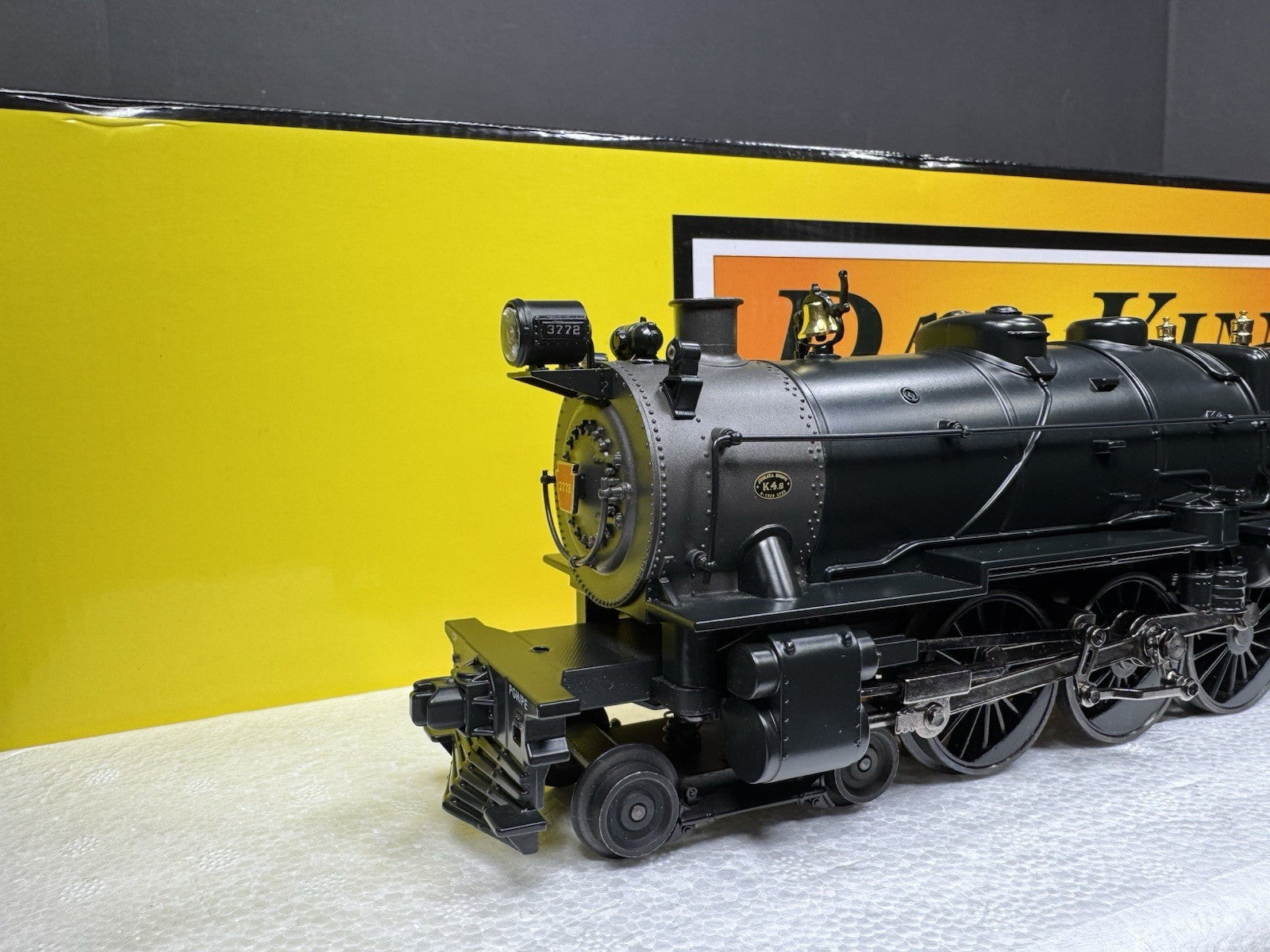 MTH RailKing 30-1550-1E PRR 4-6-2 K-4s Pacific steam engine #3772 PS2 BCR LNIB1