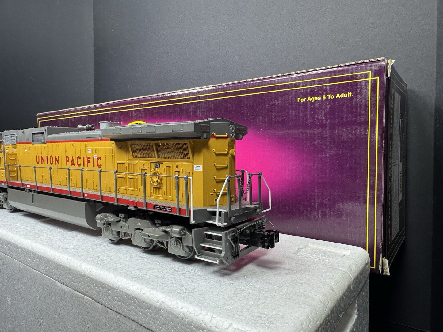 MTH 20-2270-1 Union Pacific UP Dash-9 diesel engine #9737 PS2 BCR LNIB4