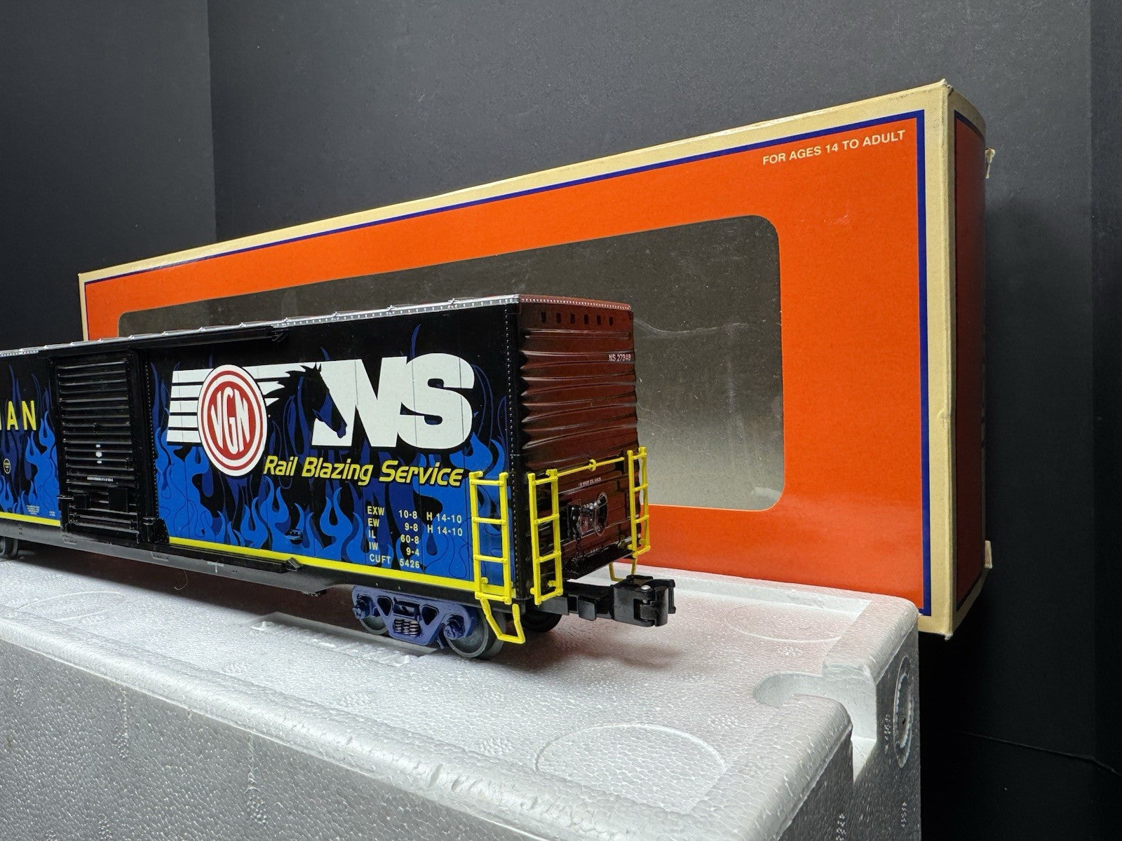 Lionel 6-27848 Norfolk Southern NS heritage Virginian 60' box car #27848 LNIB2