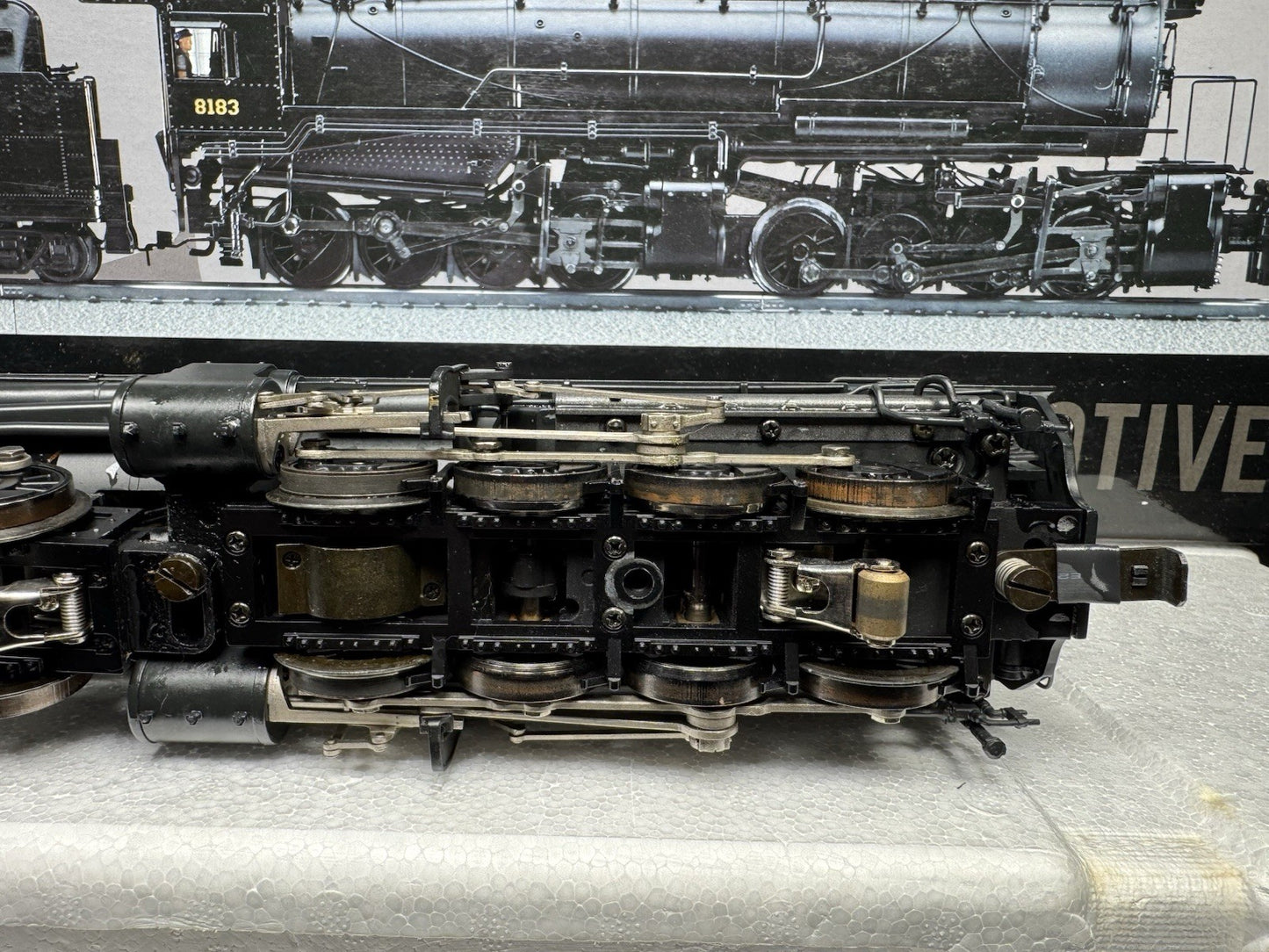 Lionel VISIONLINE 6-11154 Pennsylvania PRR 0-8-8-0 CC2 steam engine #8183 EX14