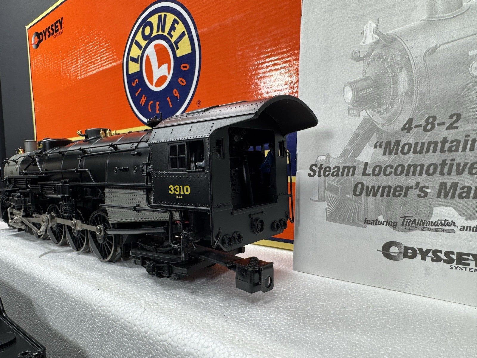 Lionel 6-28058 TMCC NYNH&H New Haven 4-8-2 Mountain steam engine #3310 LNIB4