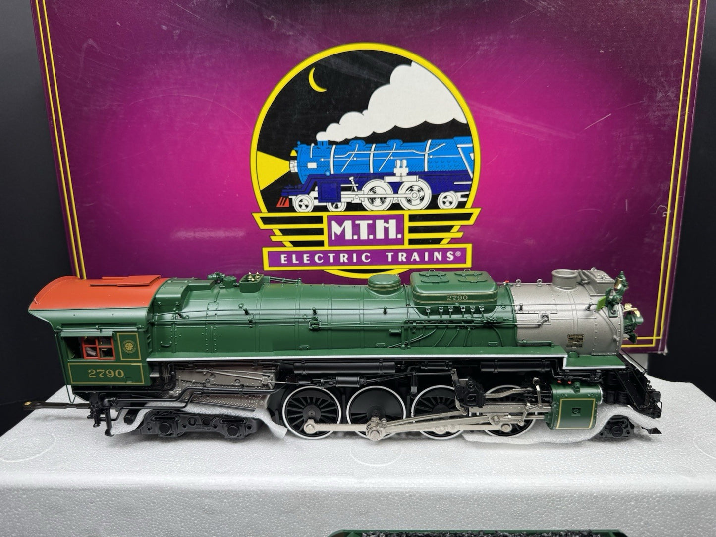 MTH 20-3189-1 Southern 2-8-4 K-4 Kanawha steam engine #2790 PS2 BCR NIB7