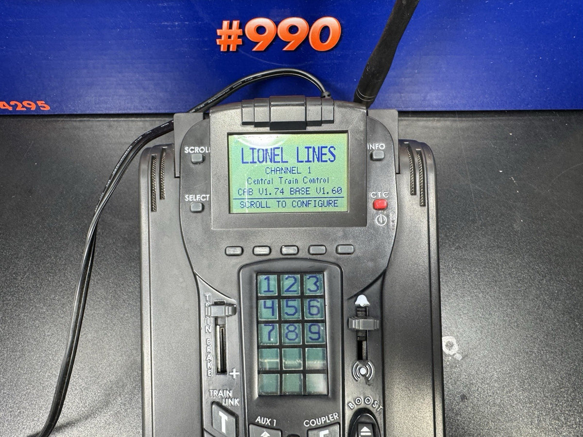 Lionel LEGACY 6-14295 #990 CAB-2 control system | upgraded software | LNIB11