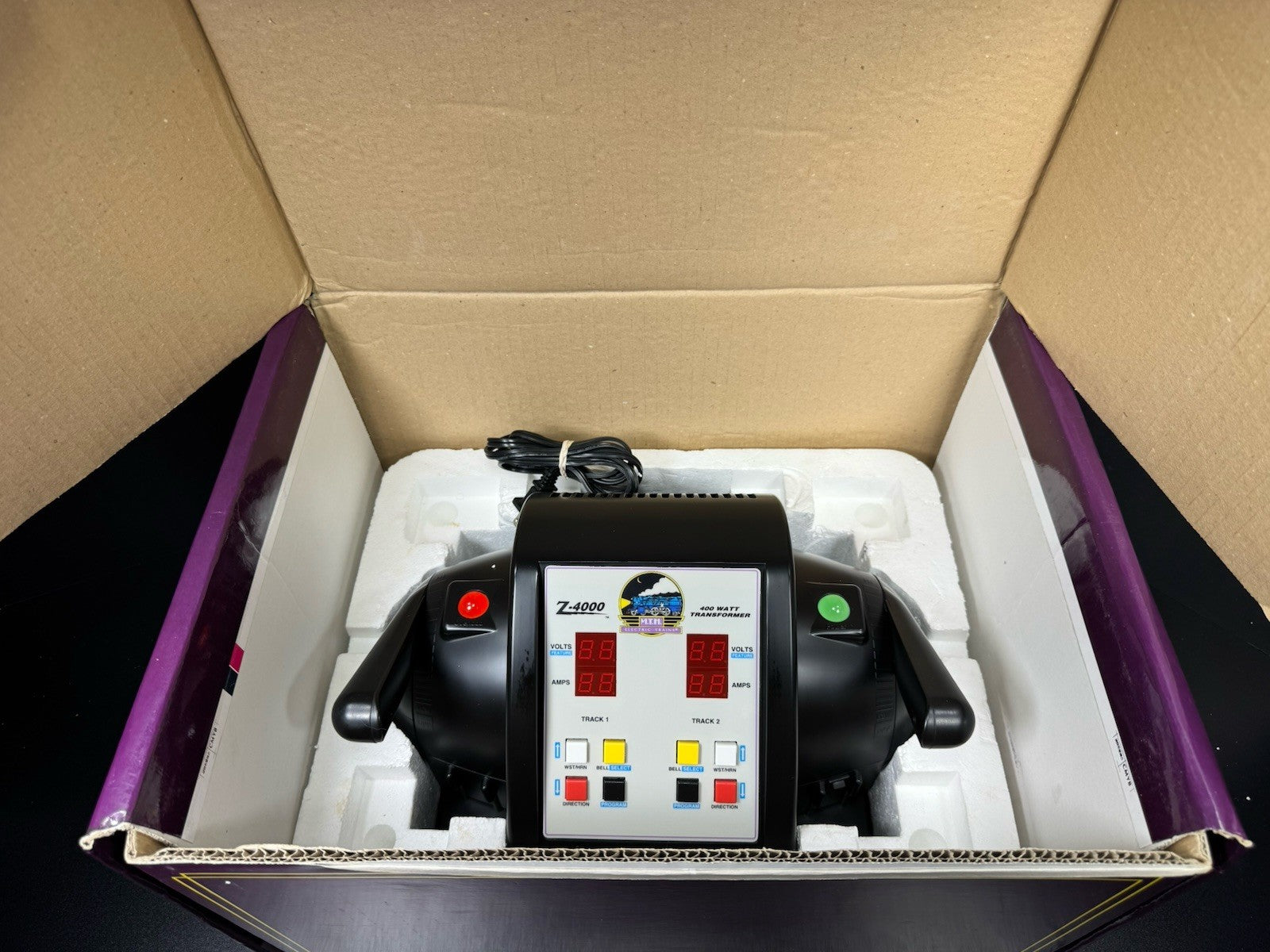 MTH 40-4000 Z-4000 400-watt dual control transformer LNIB10