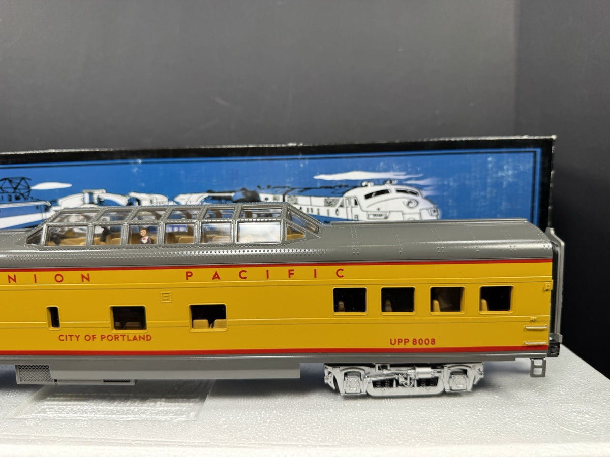 MTH 20-67147 Union Pacific UP 70' City of Portland vista dome passenger car LNIB8