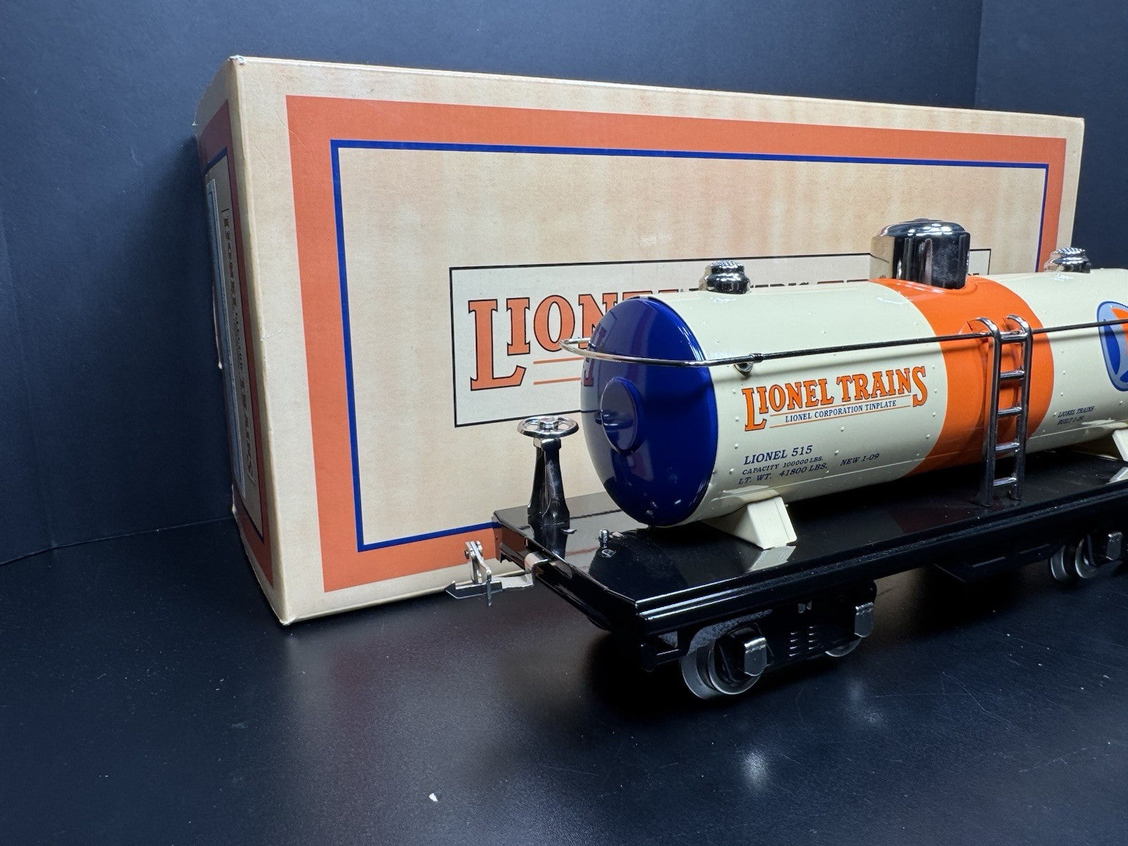 Lionel by MTH 11-30034 Std Gauge MTHRRC #515 tank car LNIB5
