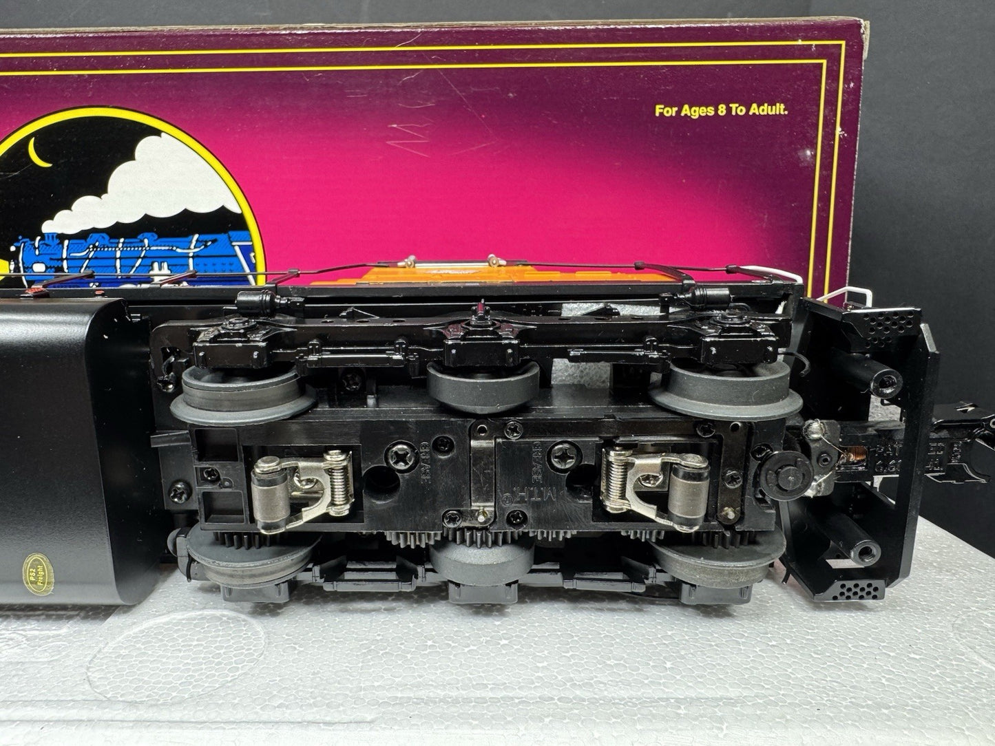 MTH 20-2668-1 Milwaukee Road SD40-2 diesel engine #142 PS2 BCR LNIB11