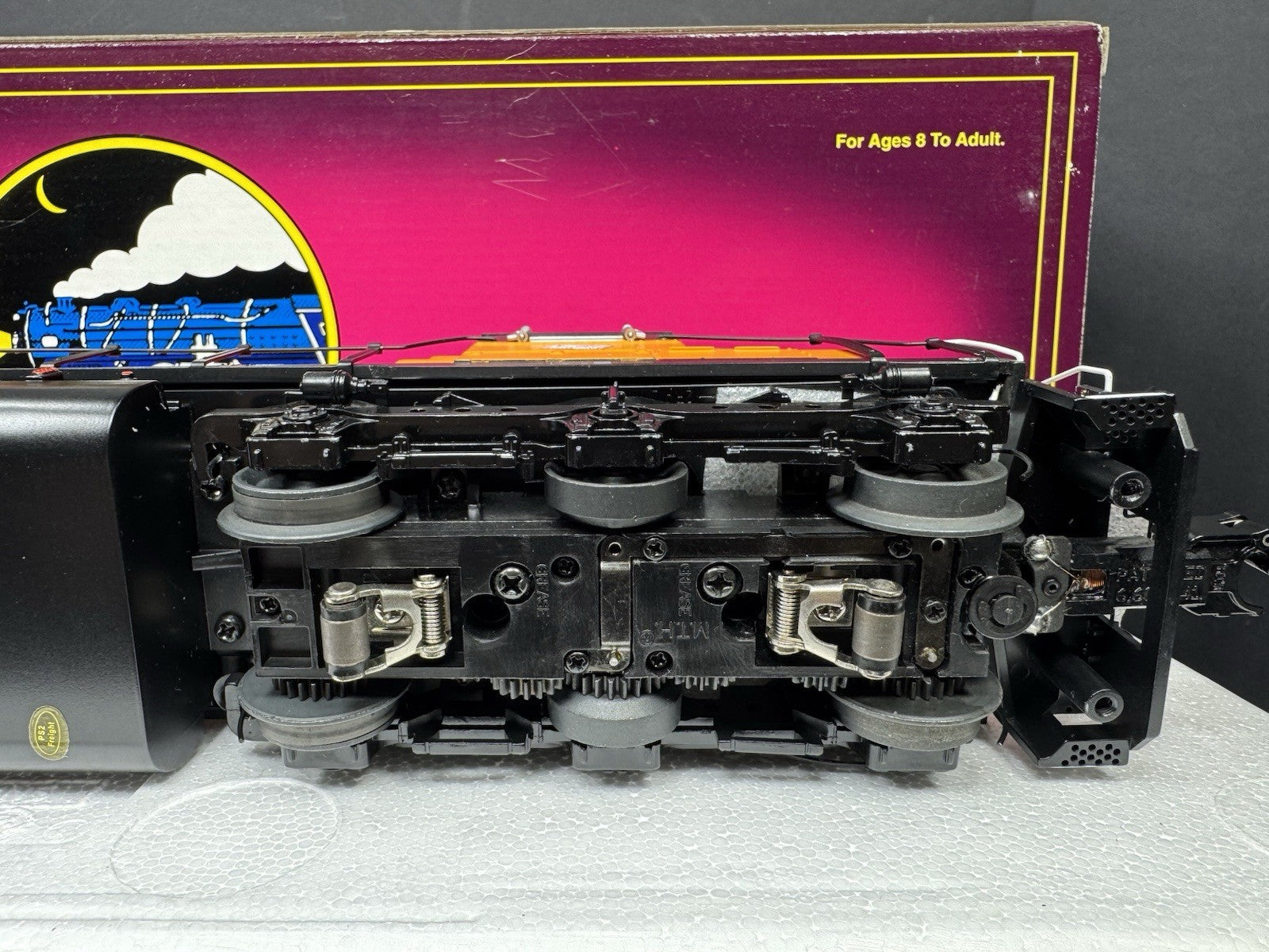 MTH 20-2668-1 Milwaukee Road SD40-2 diesel engine #142 PS2 BCR LNIB11