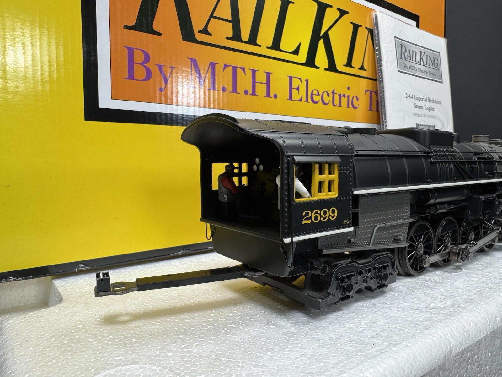 MTH RailKing 30-1764-1 C&O 2-8-4 Berkshire steam engine #2699 PS3 LNIB3