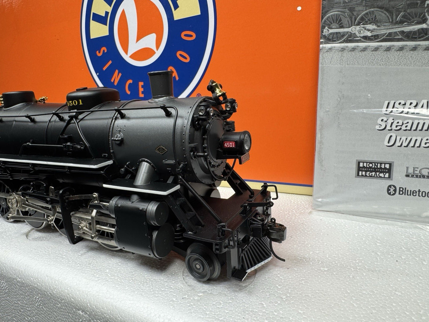 Lionel LEGACY 2131370 Southern USRA Light Mikado 2-8-2 steam engine #4501 LNIB6