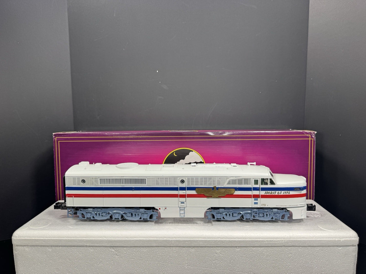 MTH 20-2967-1E American Freedom Alco PA diesel engine #1776 PS2 BCR LNIB5